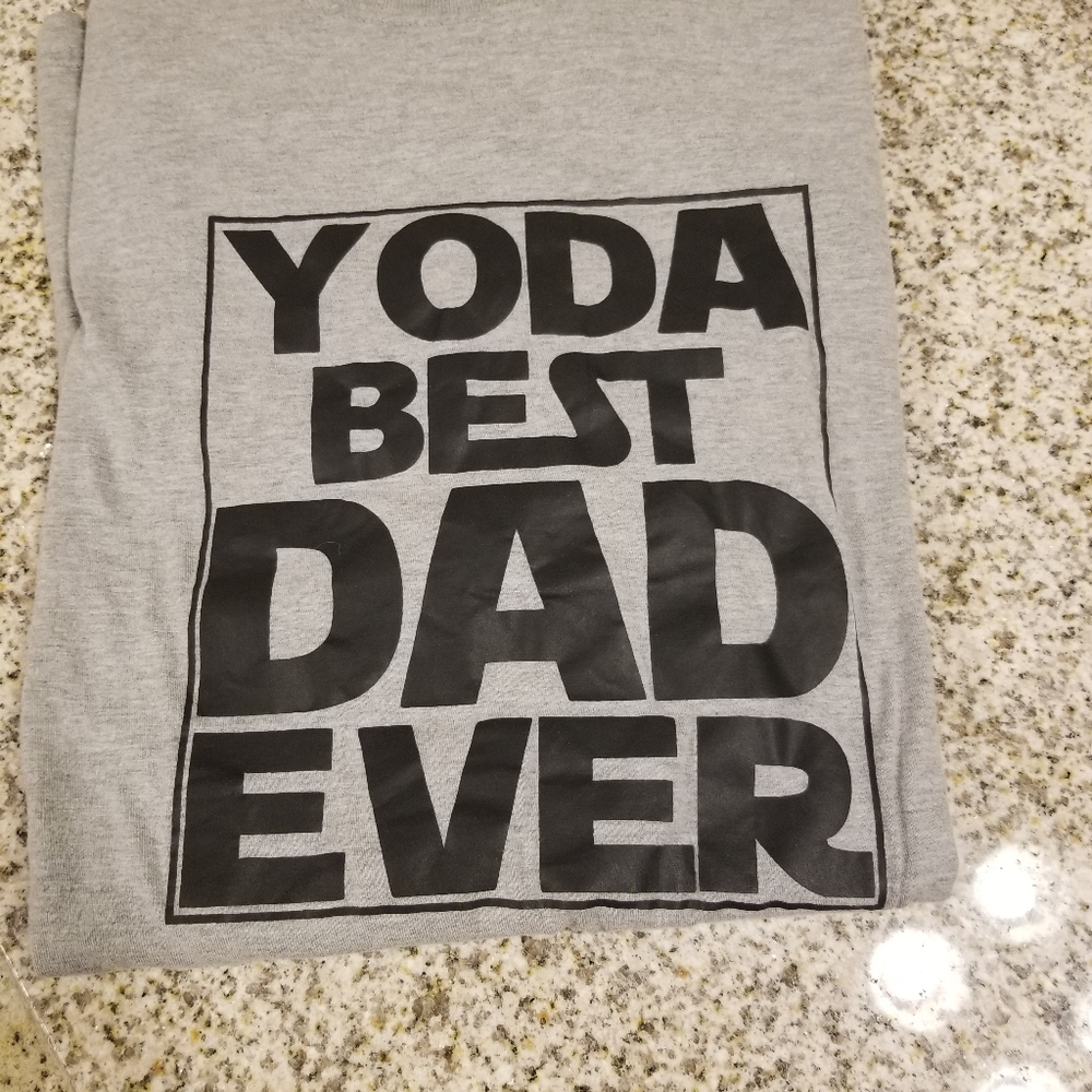 2xl yoda best dad ever shirt